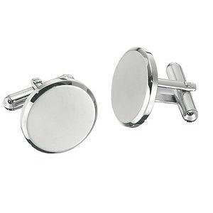 Stainless Steel 18.5 mm Cufflinks