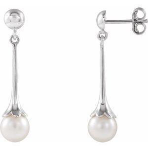 14 White Pearl Earrings- Whitestone Jewellery 