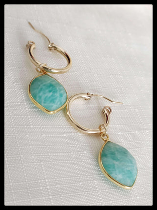 Lizzie drop Earrings - Whitestone Jewellery