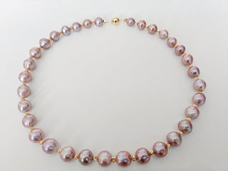 11-13mm Pink Pearl Necklace 