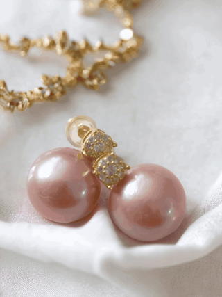 Large Pearl Earrings