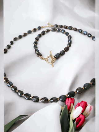 Raina Peacock Necklace Set