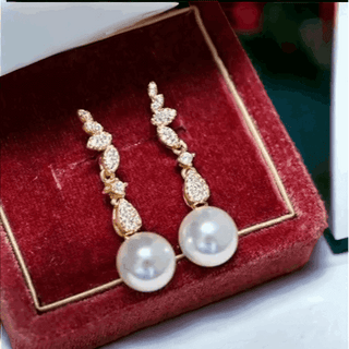 Akoya Pearl Earrings- Whitestone Jewellery