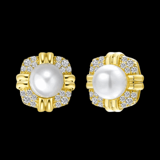 Ava- Grace Stud Earrings - Whitestone Jewellery