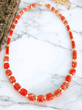 Rubie Coral Necklace