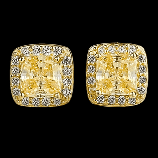 Boxed Citrine Earrings- Whitestone Jewellery 