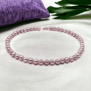 7-8mm Lavender Freshwater Pearl Set