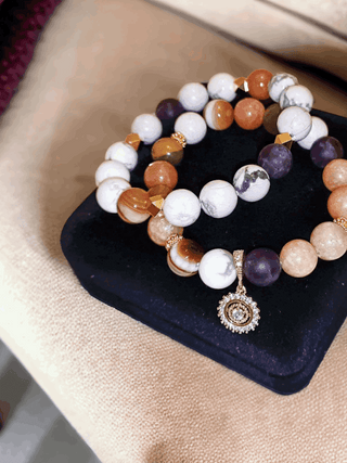 Duo Gemstone Bracelets - Whitestone Jewellery