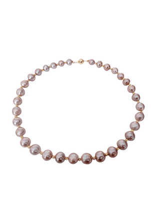 11-13mm Pink Edison Pearl Necklace - Whitestone Jewellery