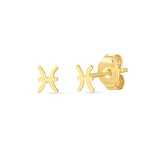 Pisces Stud Earrings 