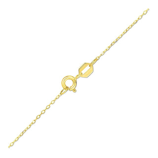 14K Yellow Gold Four Leaf Clover Necklace - Whitestone Jewellery