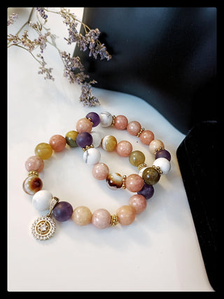 Duo Gemstone Bracelets - Whitestone Jewellery