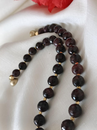 Garnet Pendant Necklace - Whitestone Jewellery