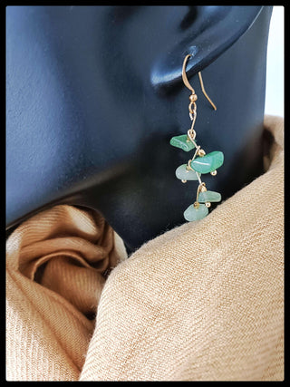 Hadassah drop Earrings - Whitestone Jewellery