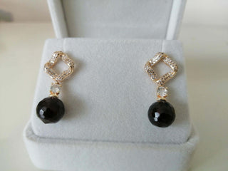 Garnet Earrings - Whitestone Jewellery