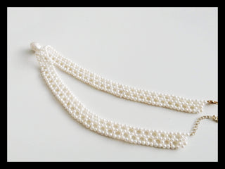 Selena Pearl Choker Necklace - Whitestone Jewellery